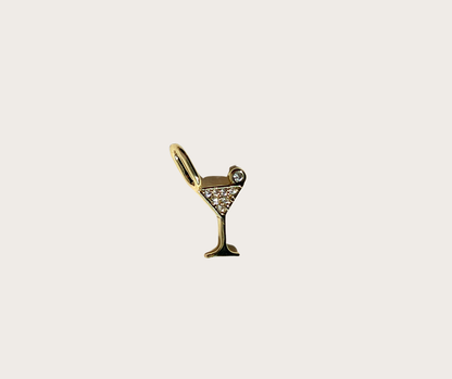 Martini Charm: Gold