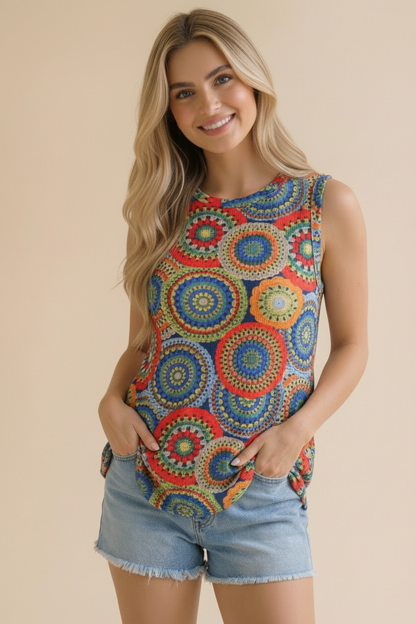 More Mandalas Tank Top