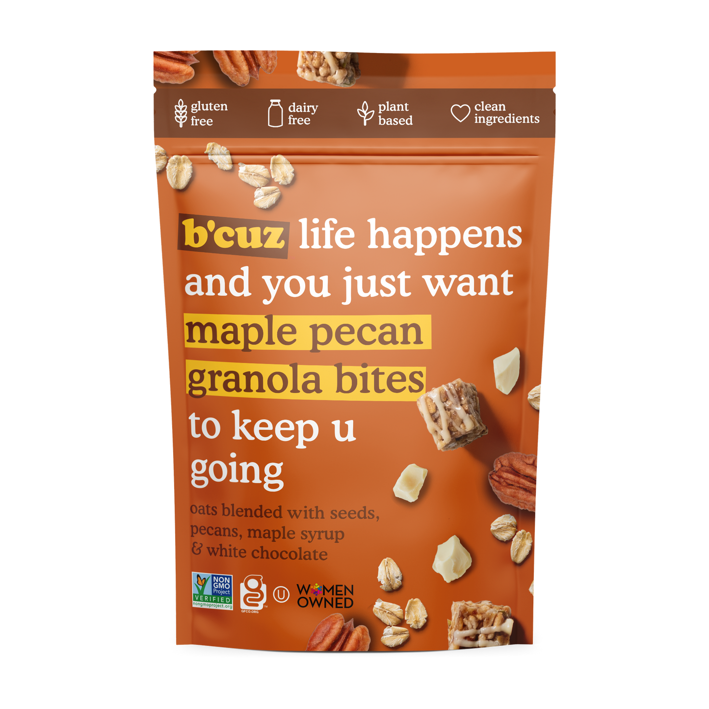 Maple Pecan Granola Bites 3oz.
