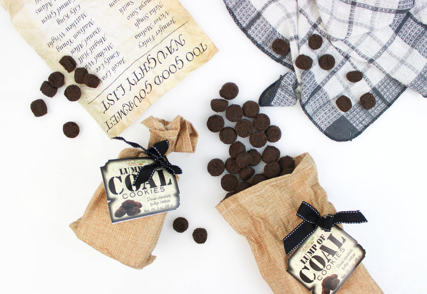 Lump of Coal Cookies