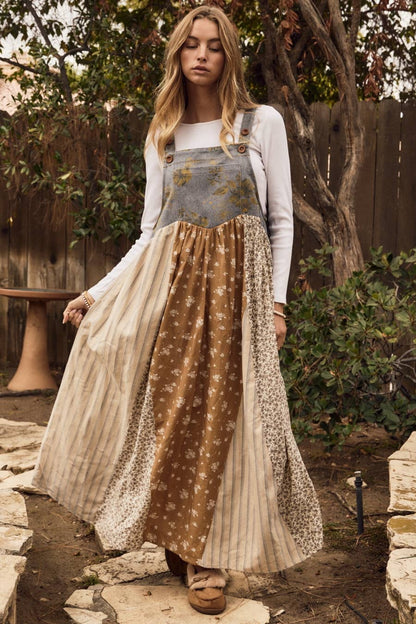 Autumn Overall Dress
