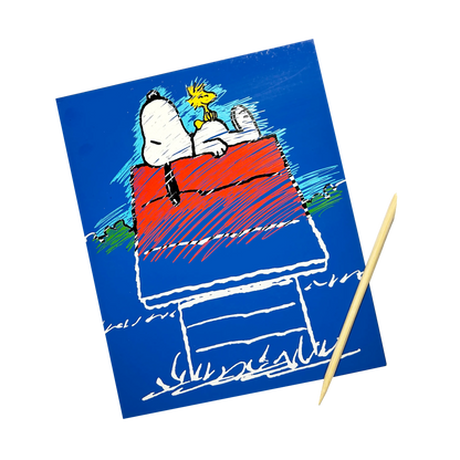 Peanuts: Scratch Art Kit (13 PC Set)