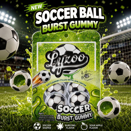 Soccer Ball Burst Gummy