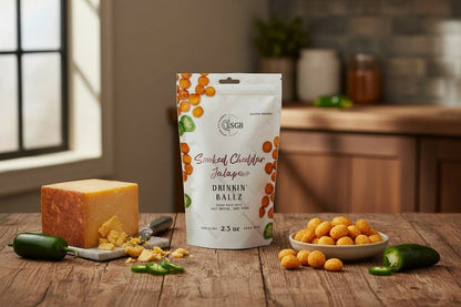 Smoked Cheddar Jalapeno Flavored Cheese Balls - 2.5oz Pouch