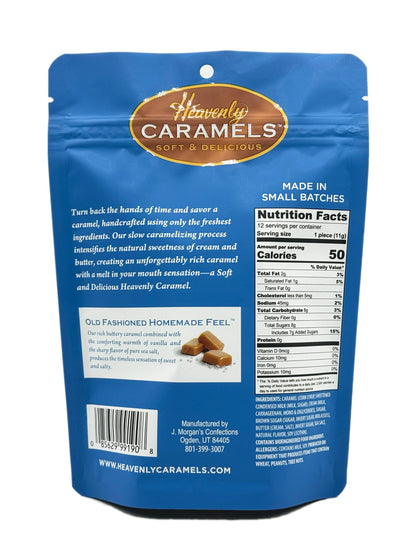 Heavenly Caramels | Vanilla Sea Salt Caramels 4.7oz