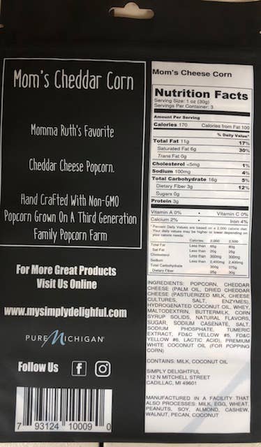 Simply Delightful Popcorn