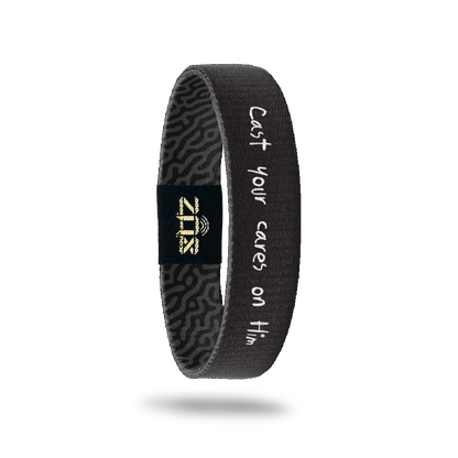 Cast Your Cares On Him Bible Verse Bracelet
