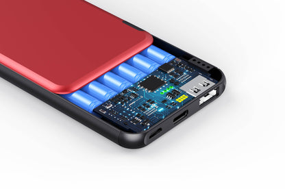 Portable Power Bank High Speed 7200 mAh Retail Pack: Black