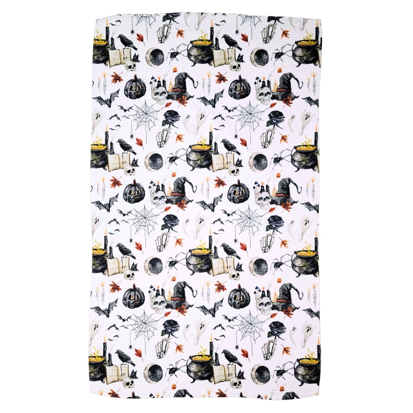Witches Potion Waffle Kitchen Tea Towels - Halloween Decor