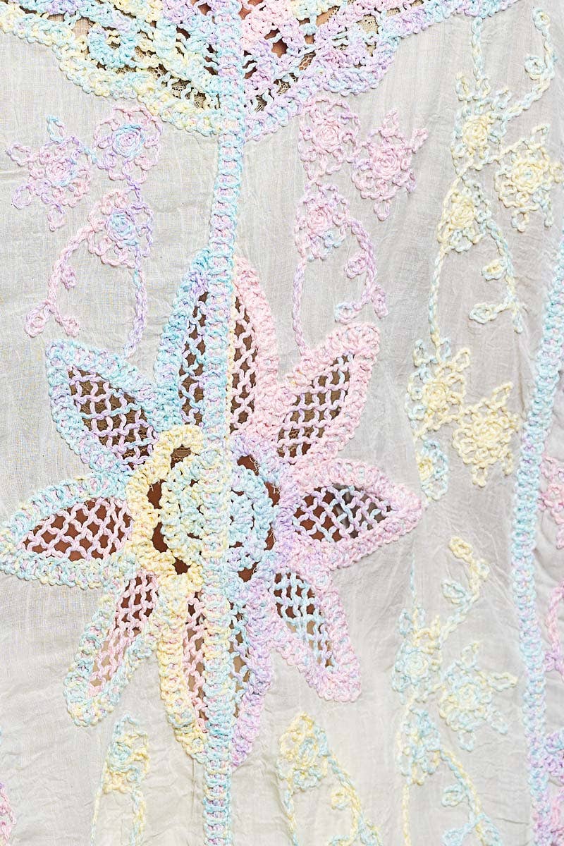 Obsession Crochet Cardigan : RAINBOW / One Size
