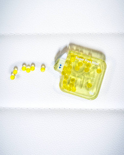 NUDE Mints, Breath + Gut Mints for Gut Health - Lemon Flavor