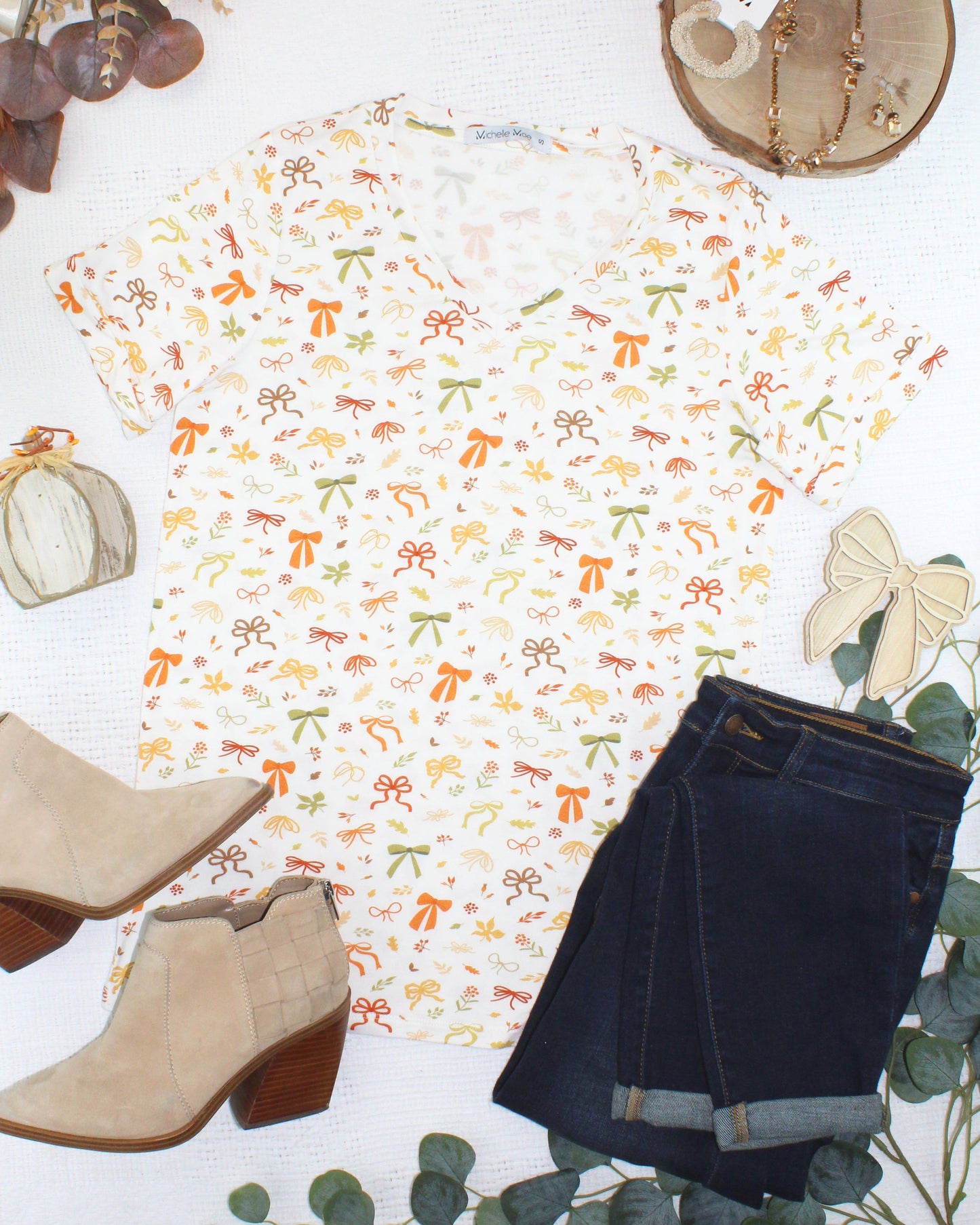 PREBOOK Sophie Tee - Harvest Bows