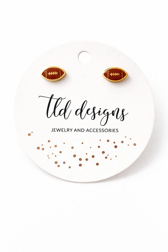 Twist Back Stud Earrings