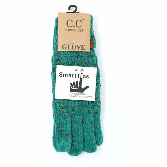 Flecked CC Women's Gloves