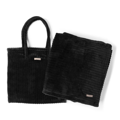 Plush Microfiber Tote Blanket