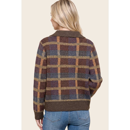 Checkmate HALF ZIP SWEATER
