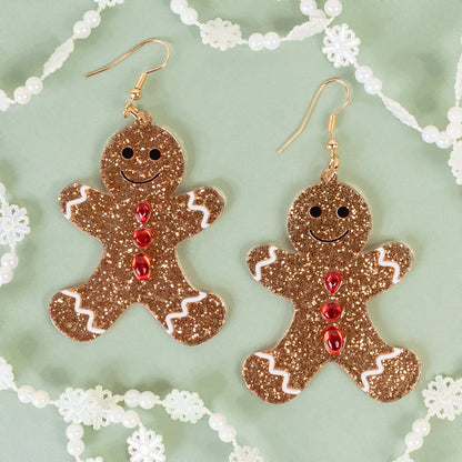 Gingergread Gold Earrings