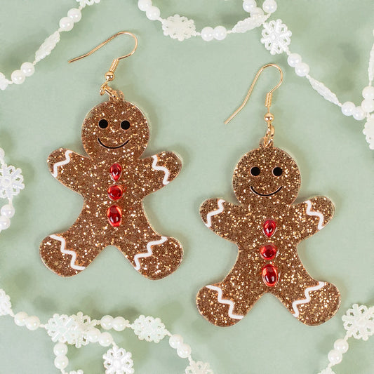 Gingergread Gold Earrings