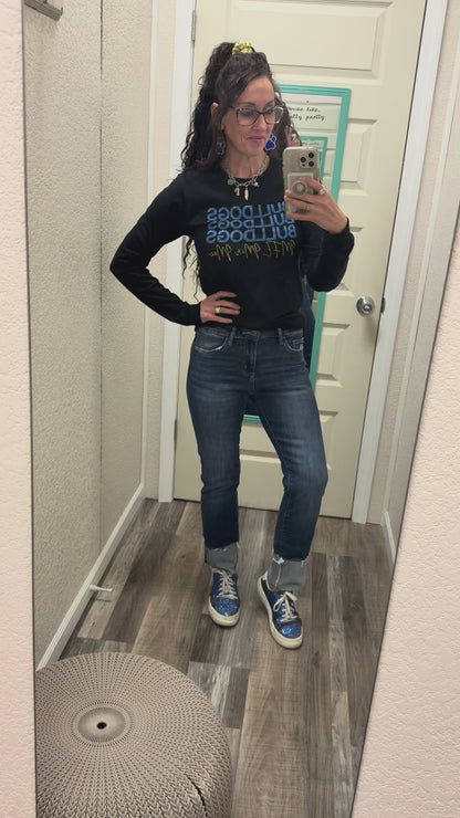 Tic Tac Toe Slim Straight Cuffed With Tac Mica Jeans PreOrder ETA 12/29