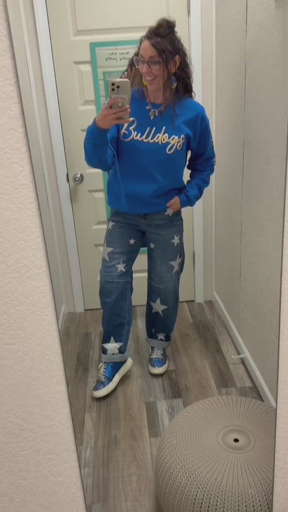 Oh My Stars Barrel Risen Jeans