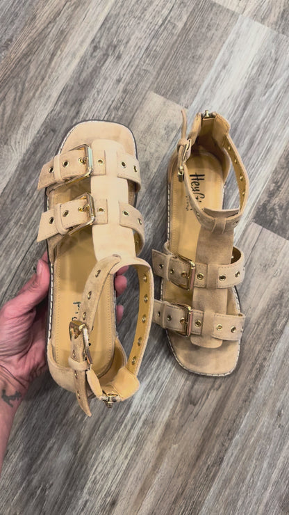 Camel - Glad you made it Corky’s Sandals