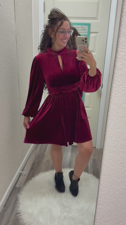 Ruby Sue Velvet Dress
