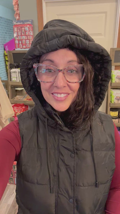 Vivi Long Puffer Vest