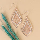 Rose Gold Drop Earrings